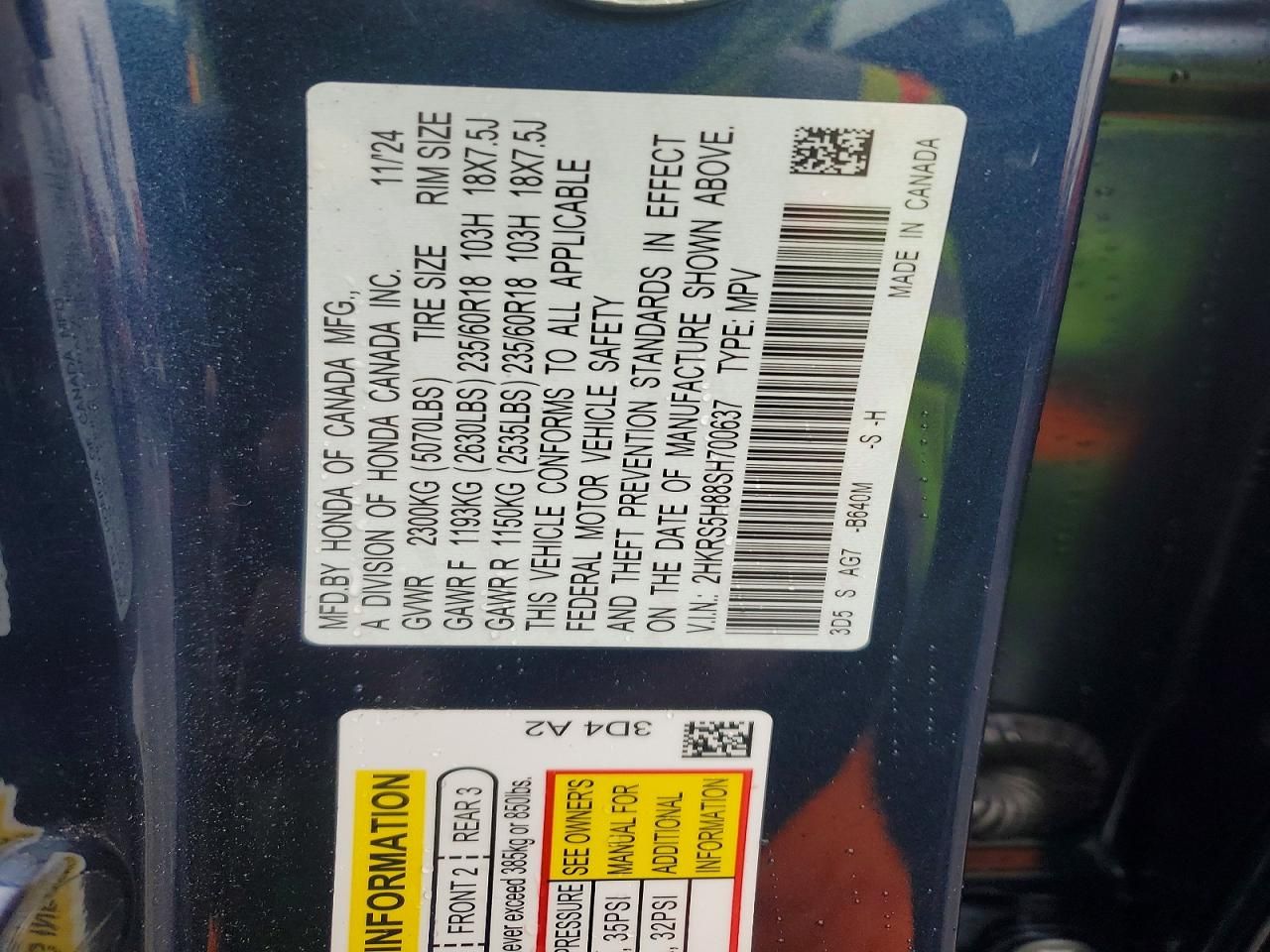 2025 Honda Cr-v Sport-l