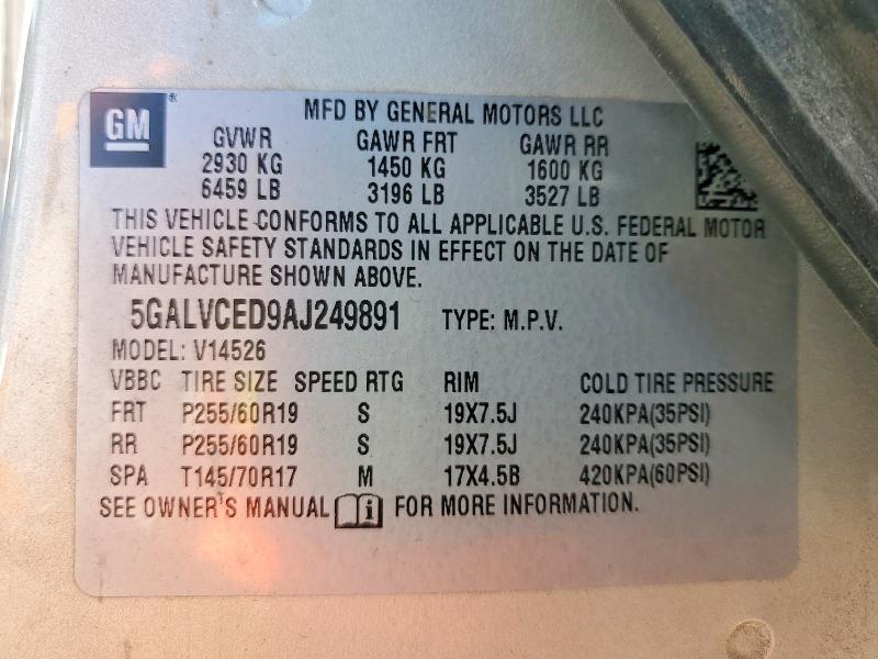 2010 Buick Enclave cxl