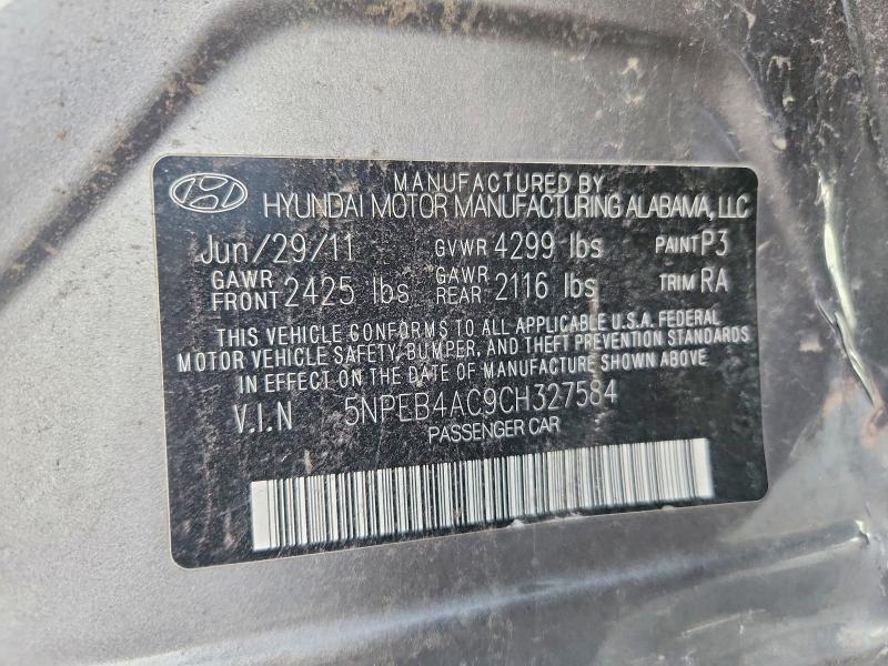 2012 Hyundai Sonata gls