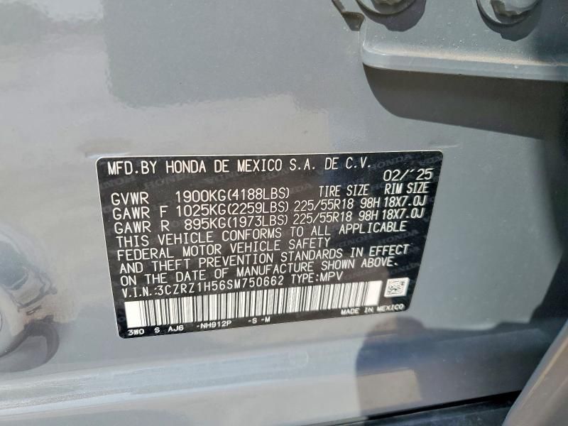 2025 Honda Hr-v Sport