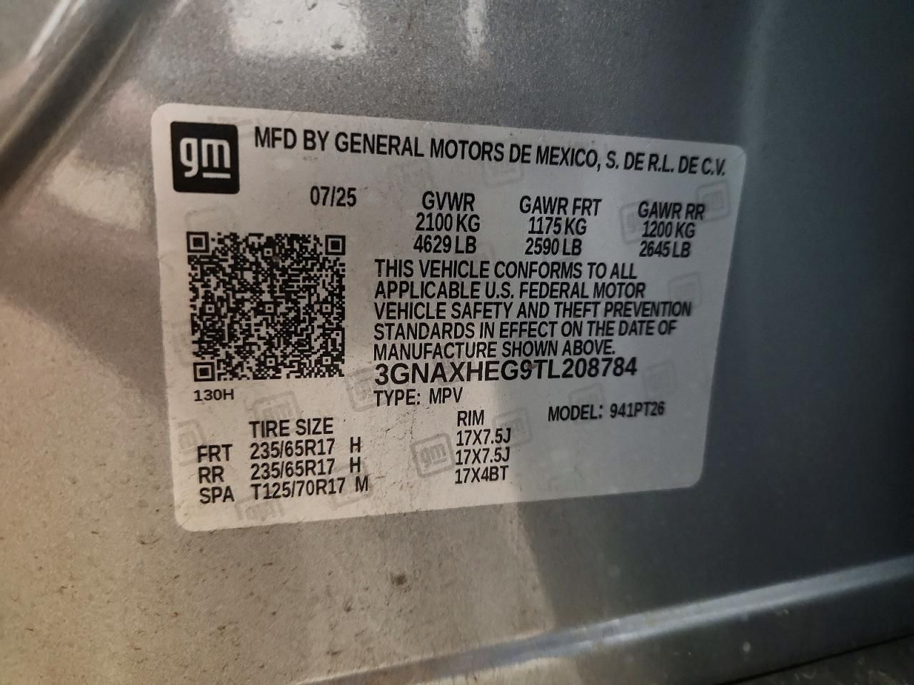 2026 Chevrolet Equinox lt