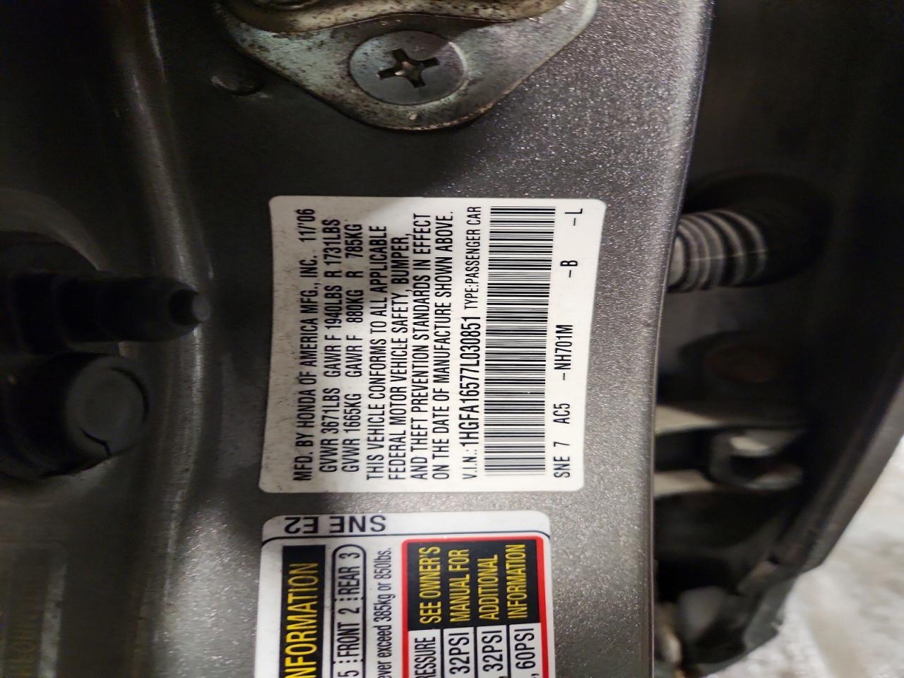 2007 Honda Civic lx