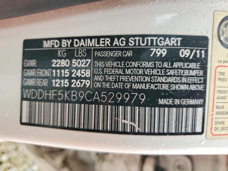 2012 Mercedes-Benz E 350