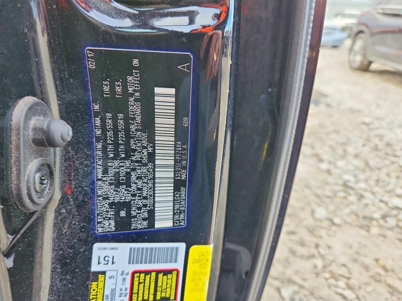 2017 Toyota Sienna xle