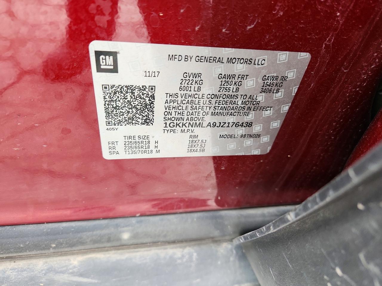 2018 GMC Acadia Slt-1