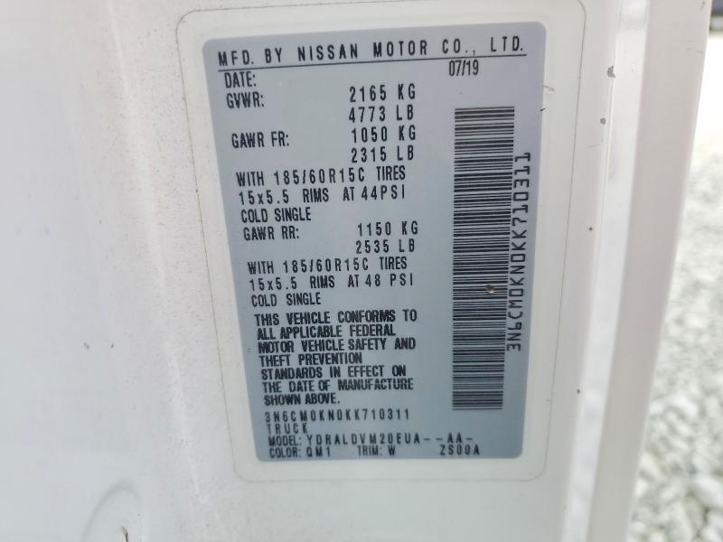 2019 Nissan NV200 Delivery Van