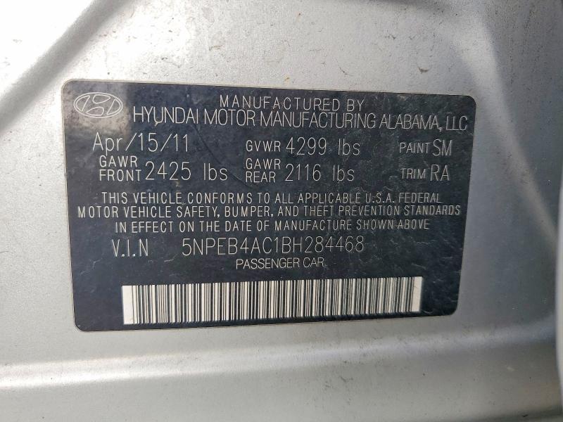 2011 Hyundai Sonata gls