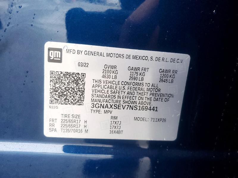 2022 Chevrolet Equinox ls
