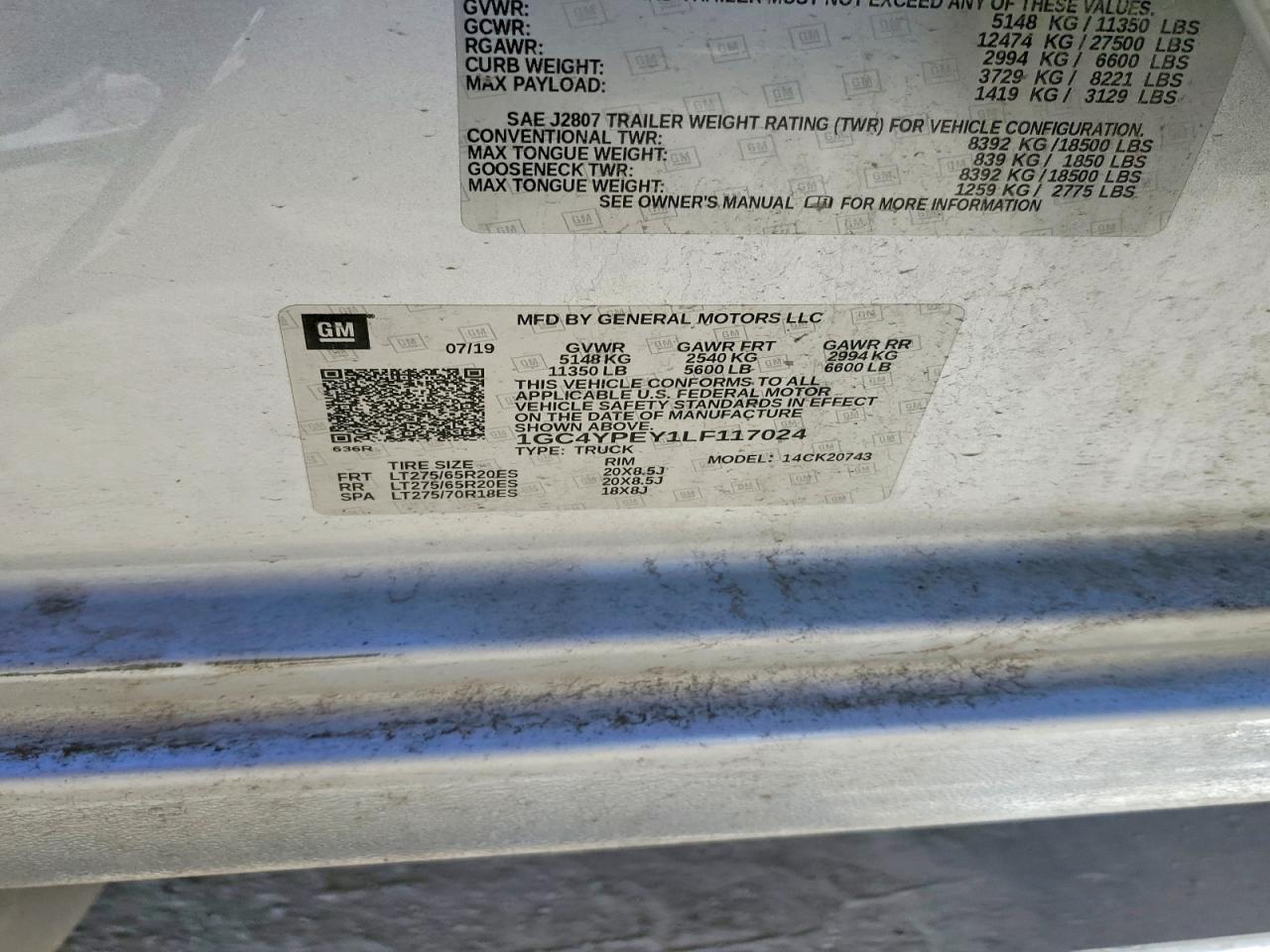 2020 Chevrolet Silverado K2500 Heavy Duty LTZ