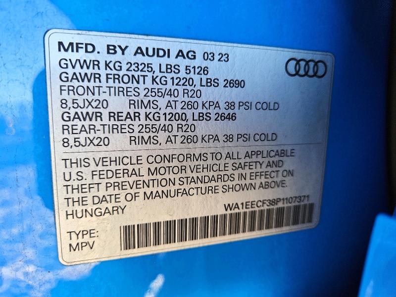 2023 Audi Q3 Premium Plus s Line 45