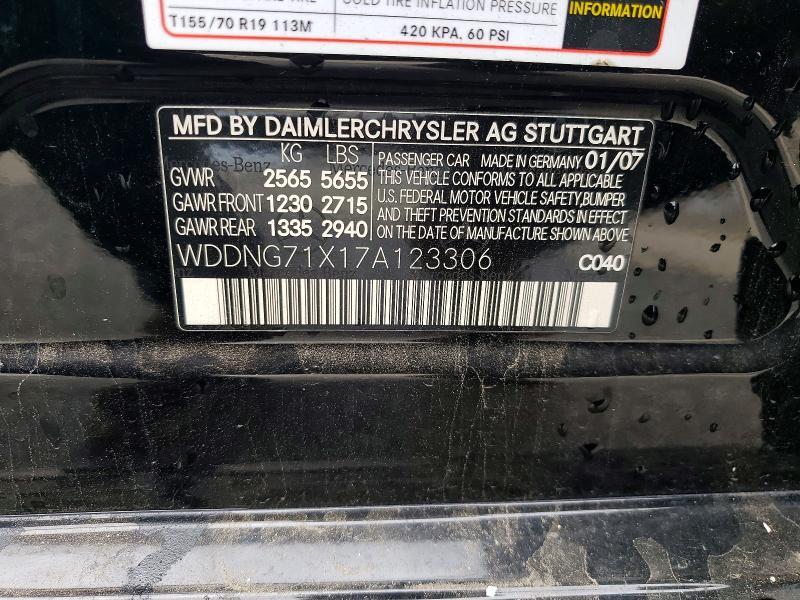 2007 Mercedes-Benz S 550