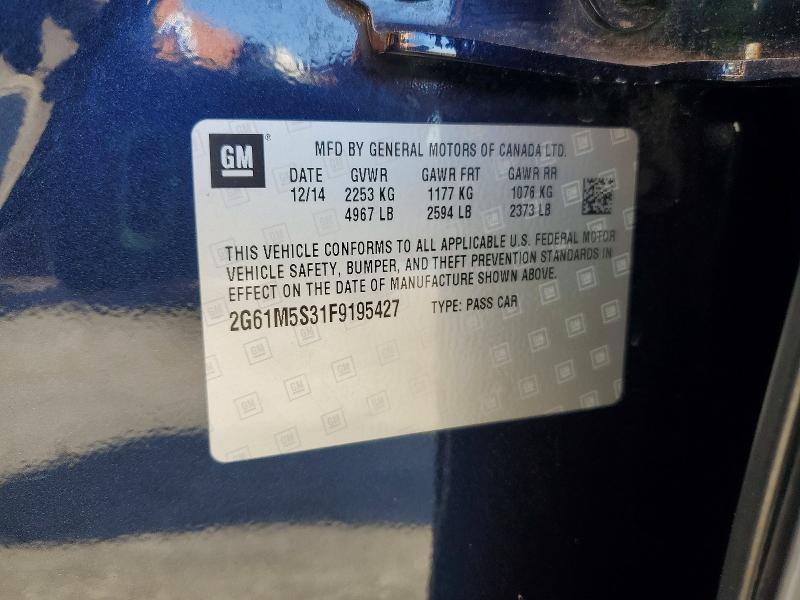 2015 Cadillac Xts Luxury Collection