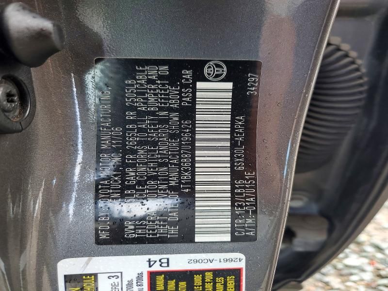 2007 Toyota Avalon Limited