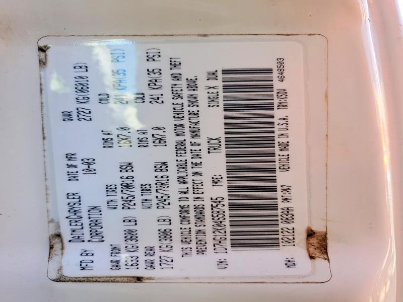 2004 Dodge Dakota sxt