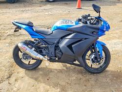 Salvage cars for sale from Copart Chatham, VA: 2008 Kawasaki EX250 J