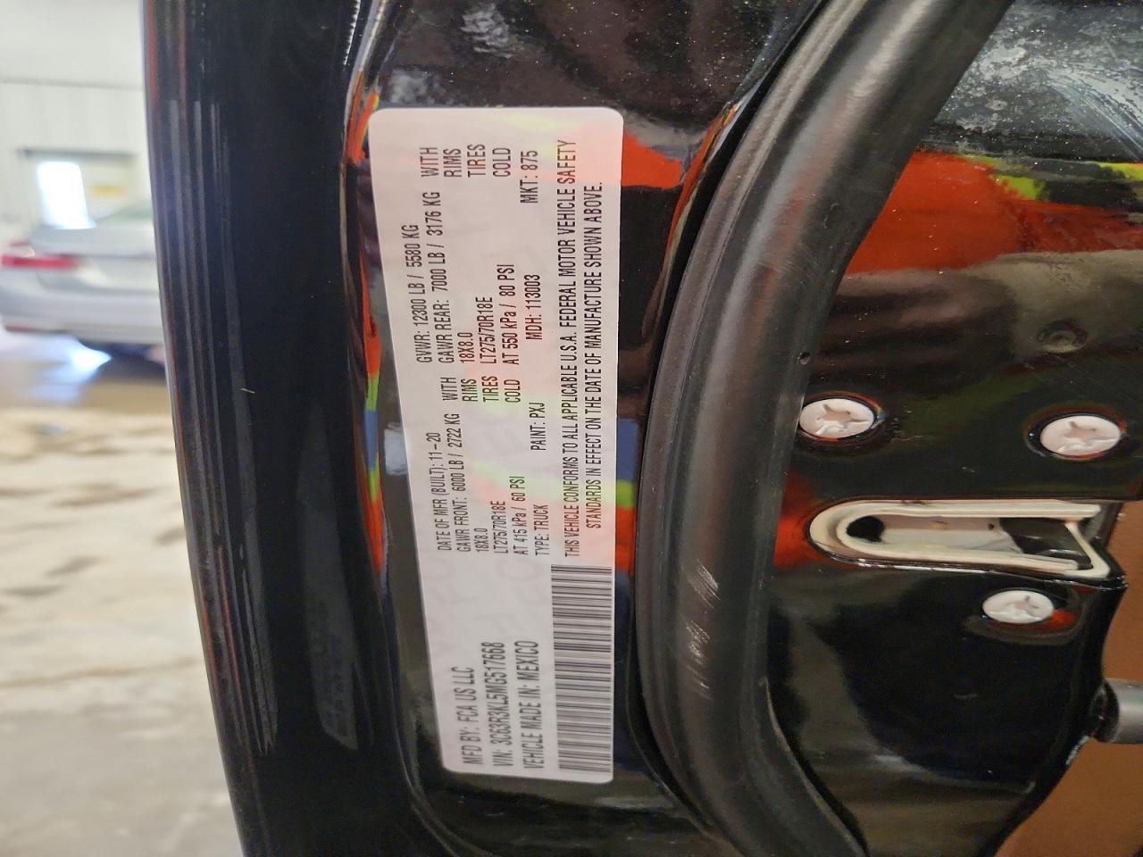 2021 Dodge RAM 3500 Longhorn
