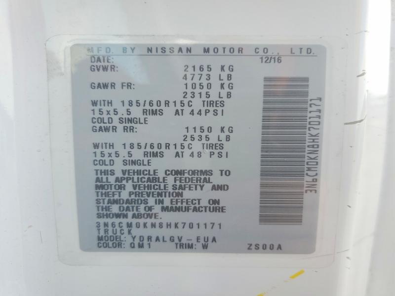 2017 Niss NV200 Compact Cargo