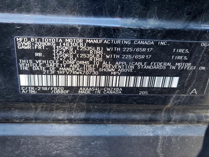 2024 Toyota Rav4 le