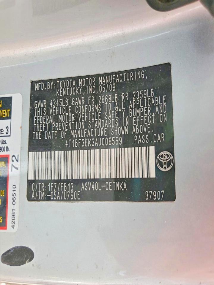 2010 Toyota Camry Base