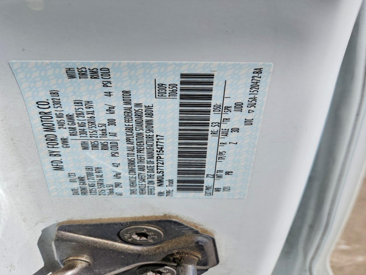 2023 Ford Transit Connect XLT