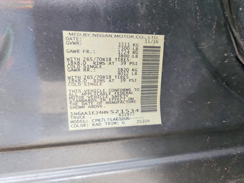 2017 Nissan Titan SV