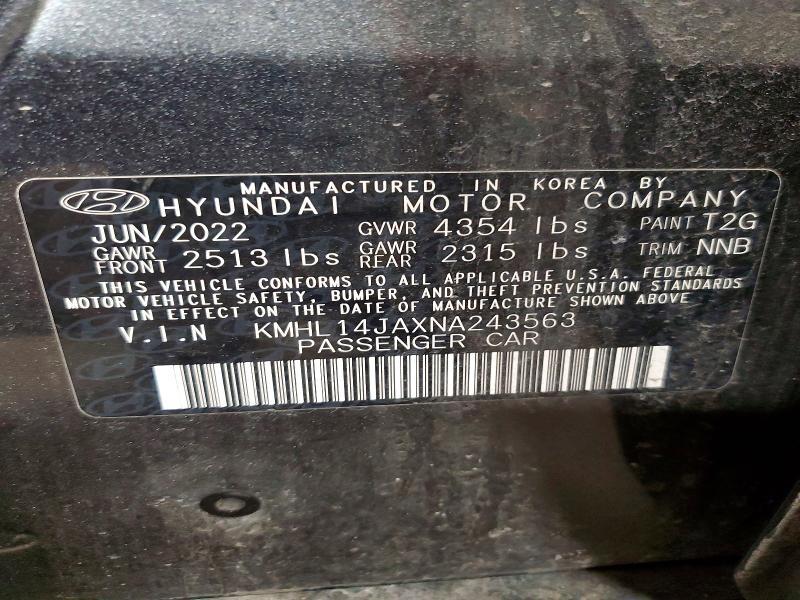 2022 Hyundai Sonata sel