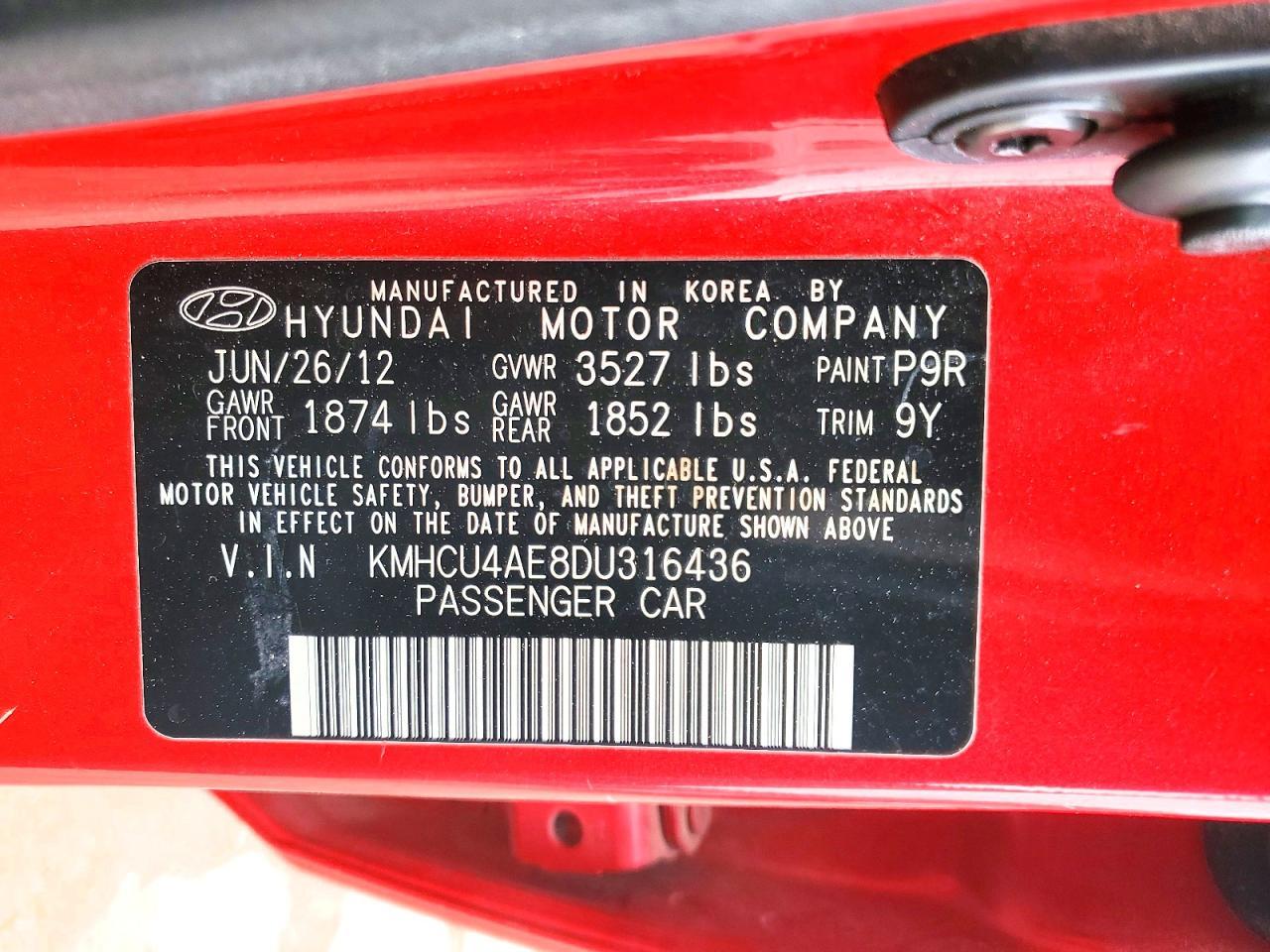 2013 Hyundai Accent gls