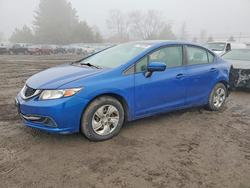 Honda Civic lx salvage cars for sale: 2015 Honda Civic lx