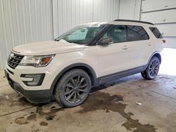 2017 Ford Explorer xlt en venta en Ham Lake, MN