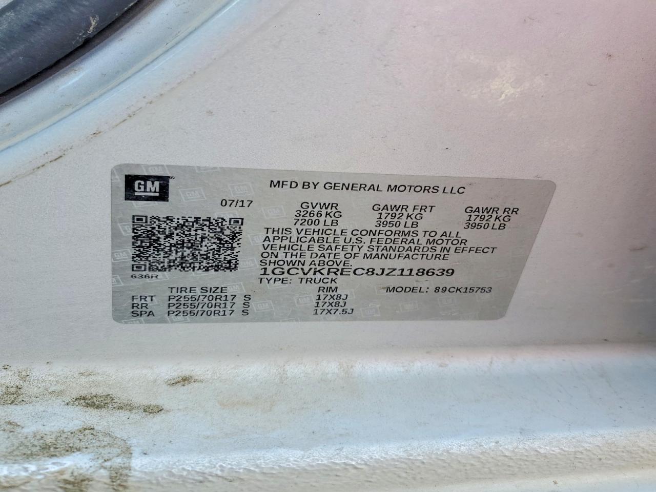 2018 Chevrolet Silverado K1500 LT