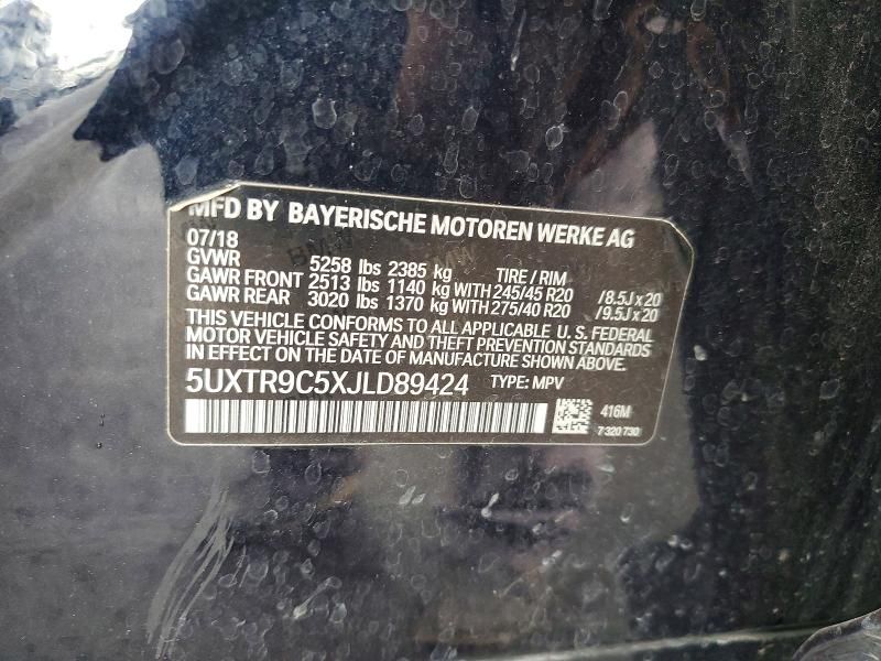 2018 BMW X3 Xdrive30i