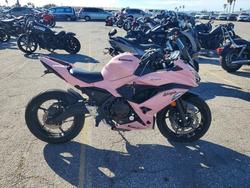 Salvage motorcycles for sale at Van Nuys, CA auction: 2017 Kawasaki EX650 J