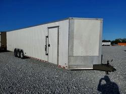 Salvage trucks for sale at Jacksonville, FL auction: 2024 Freedom 8.5X36TTA4 Enclosed Cargo Trailer