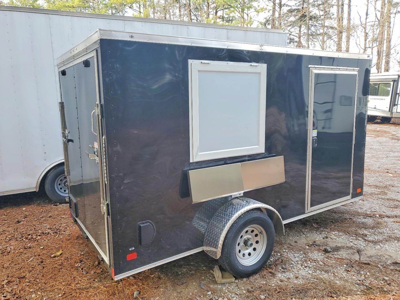 2026 Nationcraft 6X12SA Enclosed Cargo Food Trailer