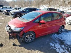 Salvage cars for sale from Copart Marlboro, NY: 2015 Honda Fit ex