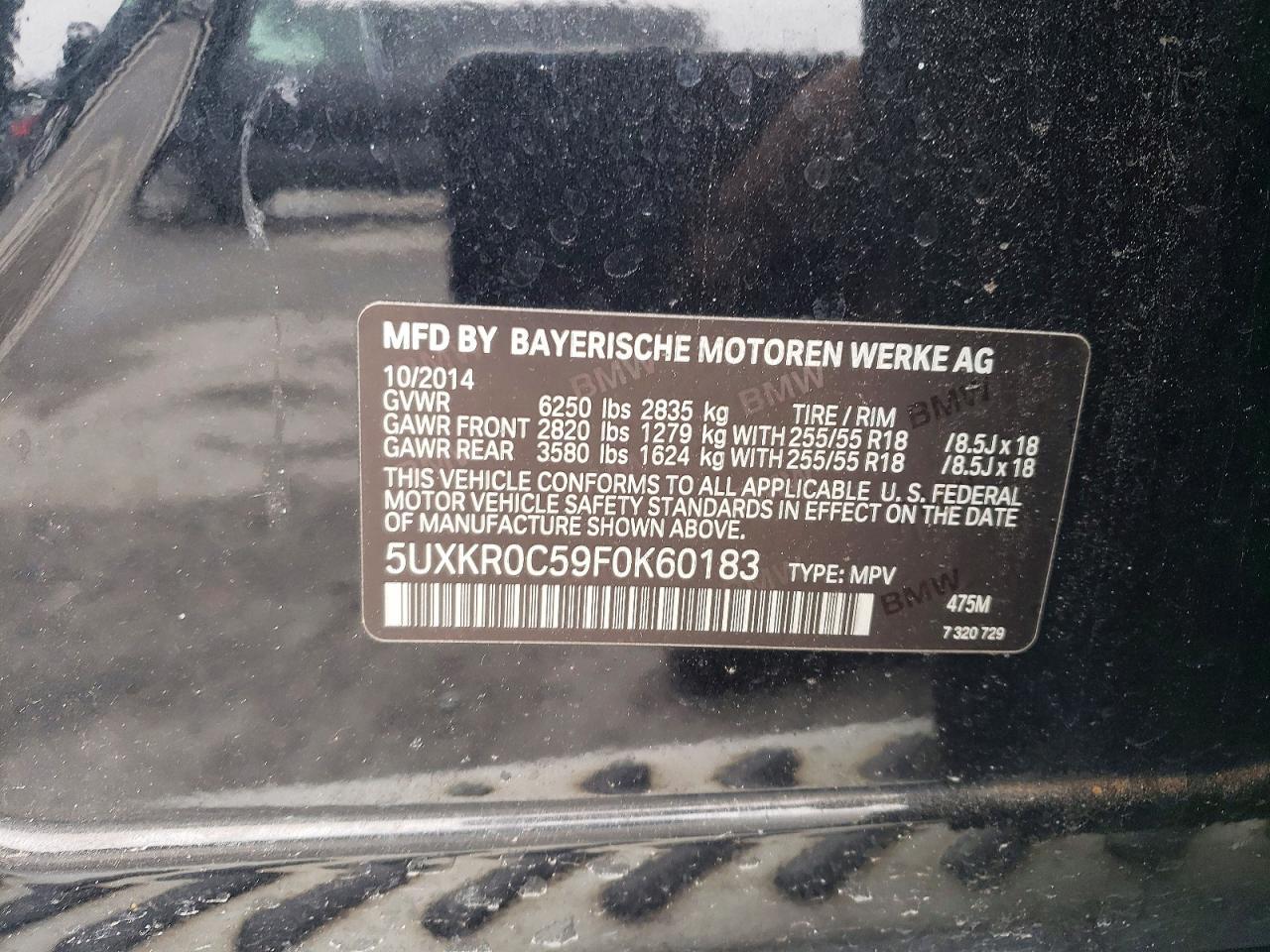 2015 BMW X5 Xdrive35i