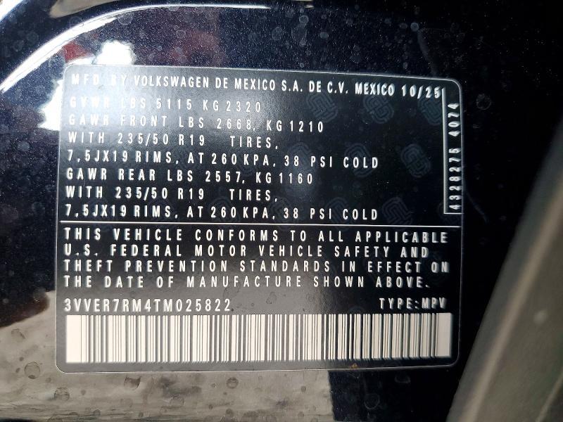 2026 Volkswagen Tiguan se