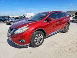 Salvage cars for sale from Copart Haslet, TX: 2016 Nissan Murano s