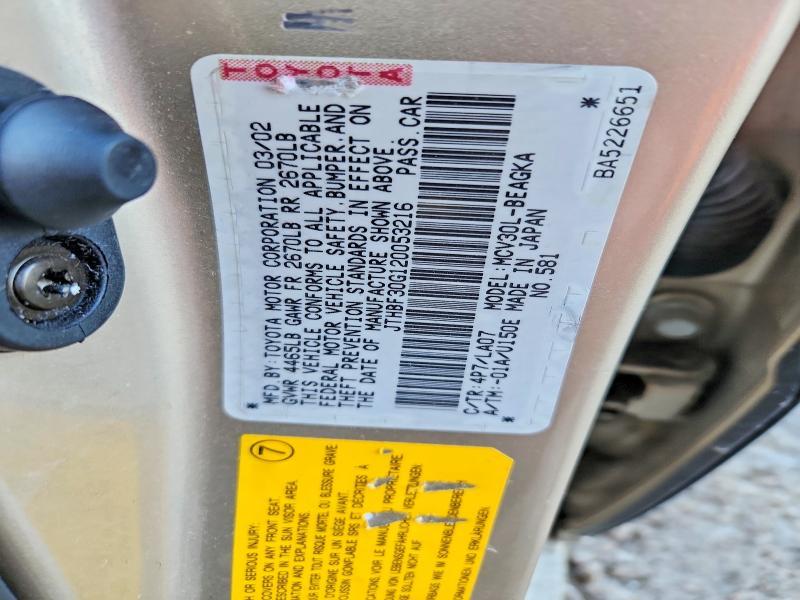 2002 Lexus Es 300