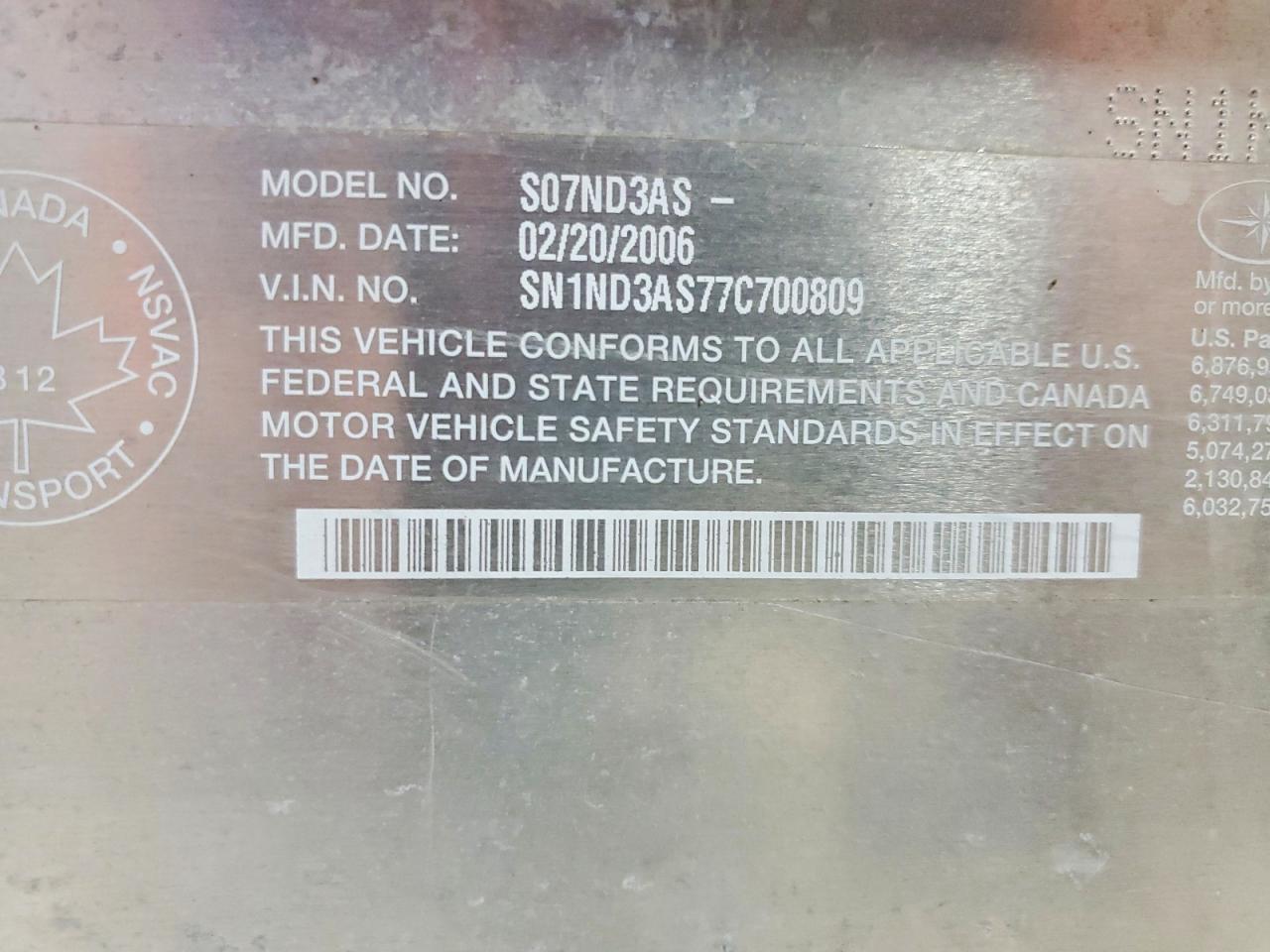 2007 Polaris 2007 Pola 340 Edge LX