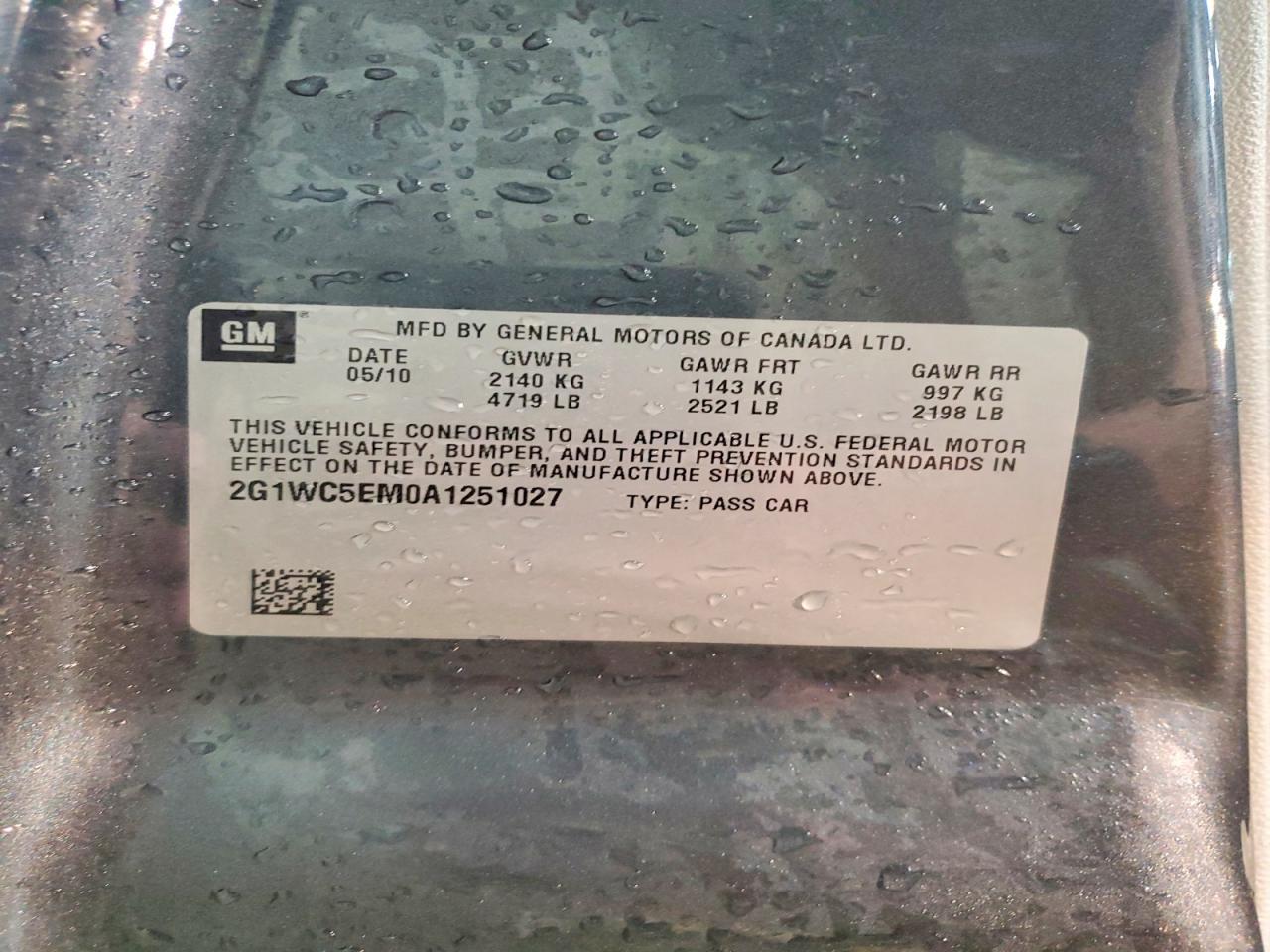 2010 Chevrolet Impala ltz