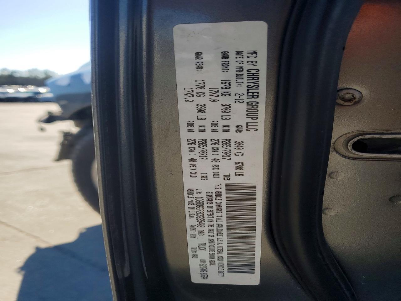 2012 Dodge RAM 1500 SLT