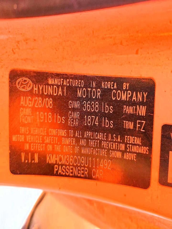 2009 Hyundai Accent gs