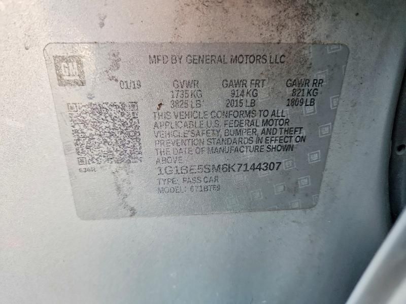 2019 Chevrolet Cruze lt