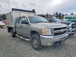 Salvage cars for sale from Copart Graham, WA: 2007 Chevrolet Silverado Dump Truck