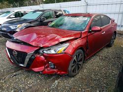 Niss salvage cars for sale: 2022 Niss Altima 2.5 sl