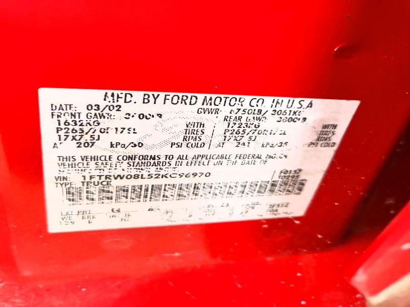 2002 Ford F150 Supercrew