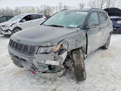 Jeep salvage cars for sale: 2021 Jeep Compass Trailhawk