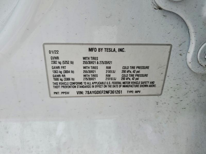 2022 Tesla Model y