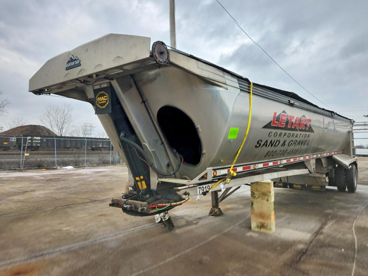2020 MAC END Dump Trailer